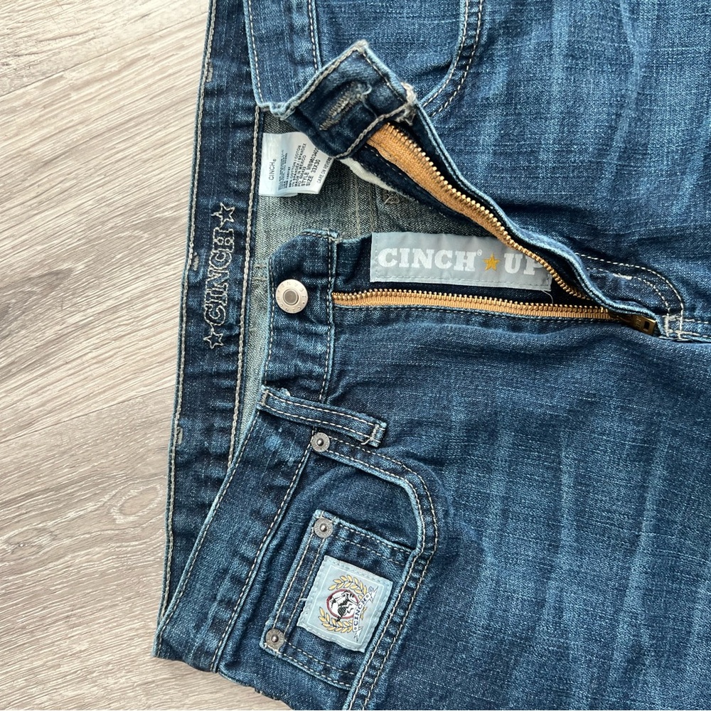 Cinch Blue Denim Jeans - Picture 3 of 5